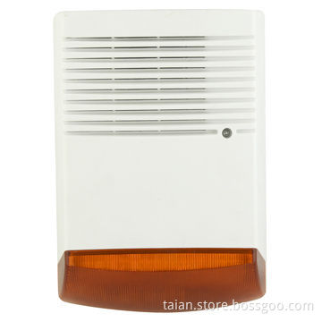 High-power Siren with Flashlight Alarm Horn